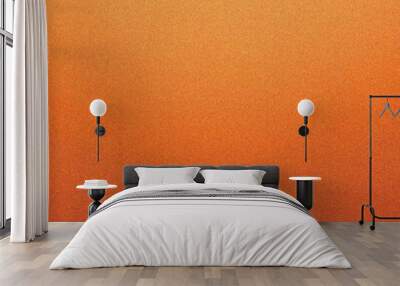 Orange grainy gradient background, grainy texture effect, web banner design copy space Wall mural