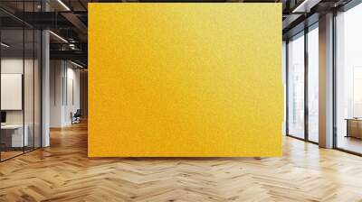 Yellow grainy background, noisy color gradient banner, texture poster header cover backdrop design Wall mural