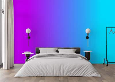 Colorful gradient background, abstract background Wall mural