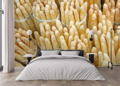 white asparagus Wall mural