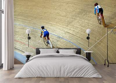 track cycling Wall mural