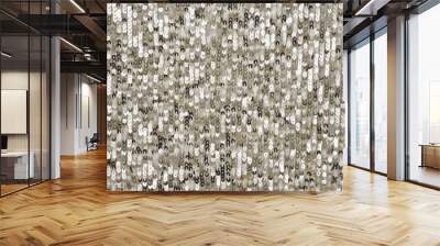 Shiny sequins bakcground, vector illustration Wall mural