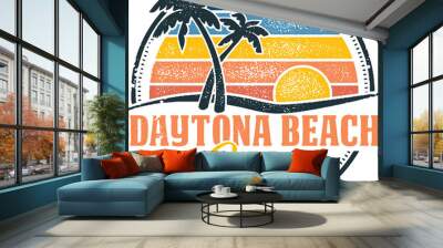 Daytona Beach Florida Spring Break Design Wall mural