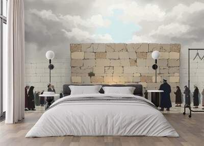 A Journey into Tranquil Landscapes Wall mural