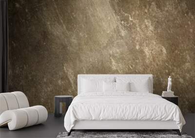 Vintage Light brown texture with patches Wall mural