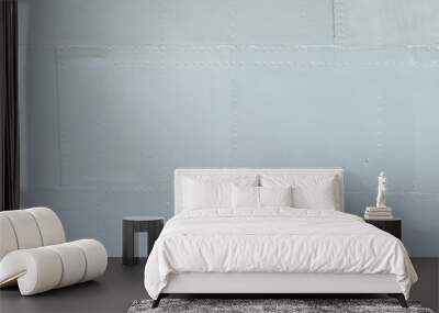 detailed gray metal wall background texture with seams Wall mural