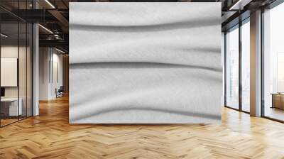 white fabric cloth texture Wall mural