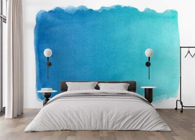 Abstract colorful hand draw water color background Wall mural