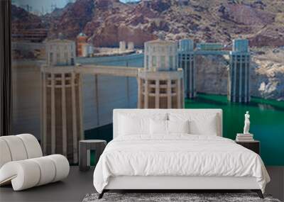 Hoover Dam in Nevada and Arizona Wall mural