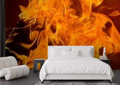 fire Wall mural