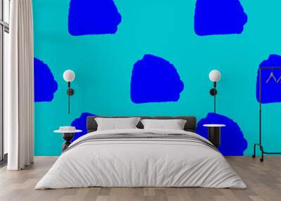 abstract block motif. vector illustration. bright background with minimalistic elements. textured se Wall mural