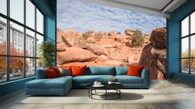 Views from the Arches National Park, Utah Wall mural