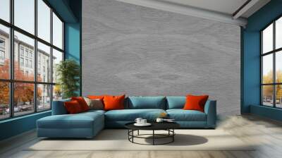 Grey veneer wood texture. the oak veneer background.   Wall mural