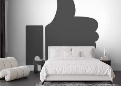 LIKE icon . vector LIKE . illustration LIKE . 10 eps LIKE . simple image LIKE Wall mural