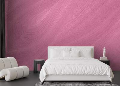 Natural raw Pink wood texture oak Wall mural