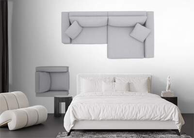 Sofa set with path selection Wall mural