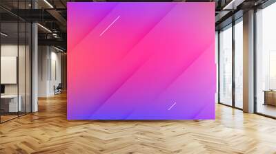 beautiful colorful gradient wallpaper design Wall mural