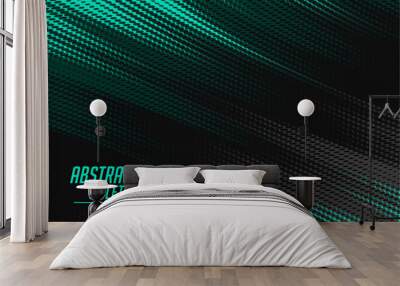 modern and abstract dotted pattern backdrop for presentation Wall mural