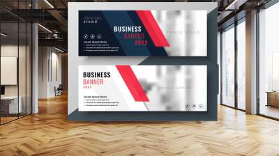 professional corporate business banner design Wall mural