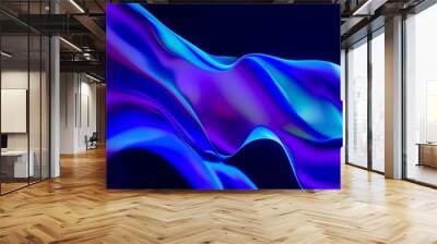 Abstract background, gradient wallpaper, digital Wall mural