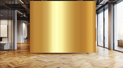 Abstract golden gradient background. Vector illustration EPS10 Wall mural