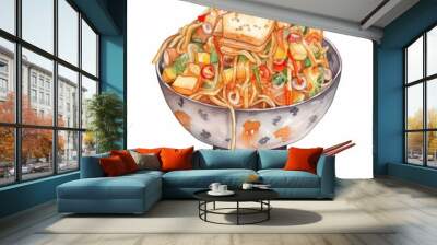 food noodles Wall mural