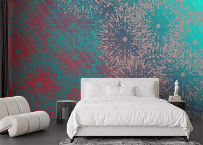 Colorful abstract background. illustration for design Wall mural