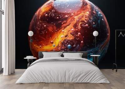 power magical sphere Wall mural