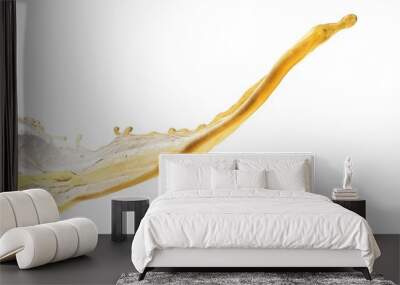 Golden beer splash Wall mural