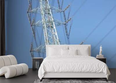 power lines Wall mural