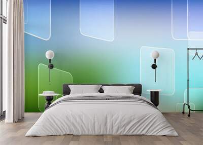 Abstract technology background Hi-tech communication concept innovation background illustration Wall mural