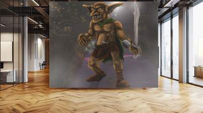 goblin Wall mural