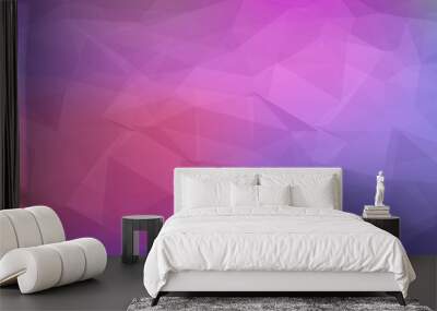 low poly 3 Wall mural