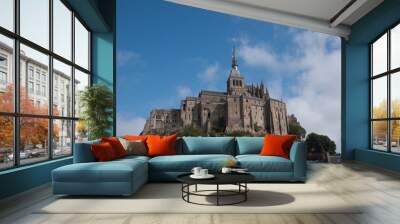 Mont st. Michel, France Wall mural