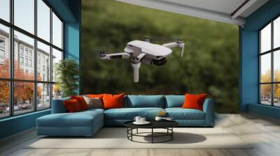 photograph of a drone in flight Wall mural