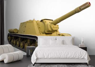 Heavy self-propelled gun Wall mural