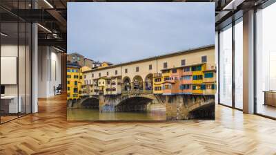 Ponte Vecchio in Florence, Italy Wall mural