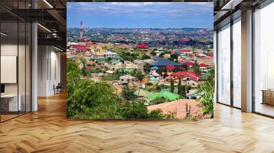 view over Accra, Ghana Wall mural