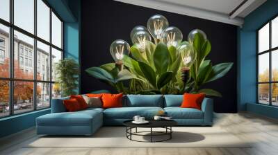 bulb plant Wall mural