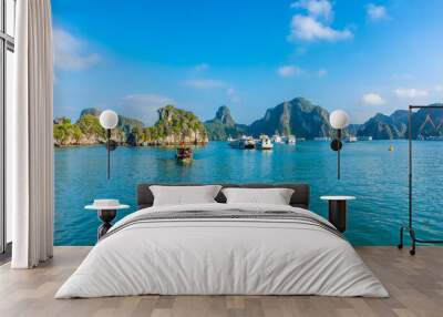 Ha Long Bay landscape, Vietnam Wall mural