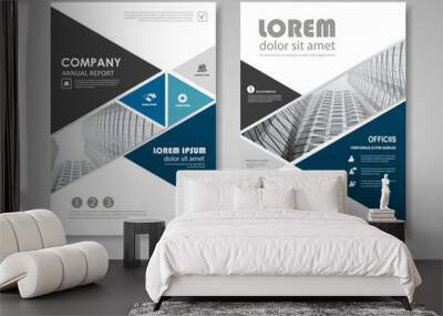 Business brochure design Wall mural