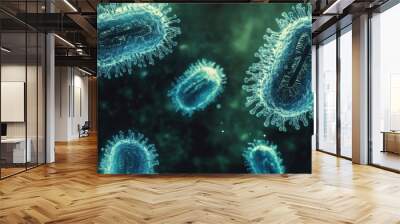 moneypox virus Wall mural