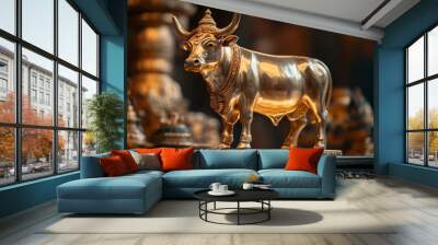 worship golden calf Wall mural