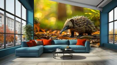 echidna in the wild,  Wall mural