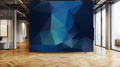 Polygon watercolour background Wall mural