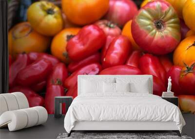 tomatoes Wall mural