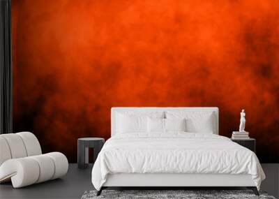 Abstract Dark Halloween Hell Fire Flyer Wall mural