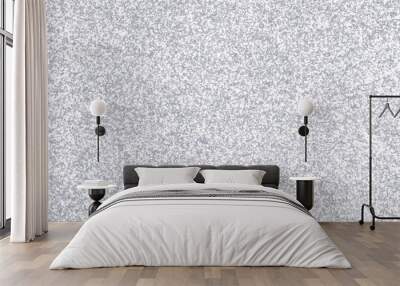 White silver glitter sparkle texture Wall mural