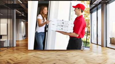 Pizza Delivery Wall mural