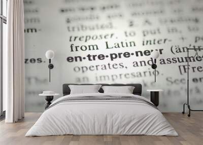 entrepreneur Wall mural